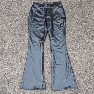 Sleek Black Flared Pants